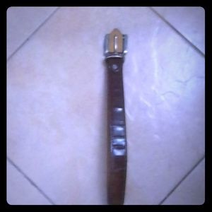 Brown belt